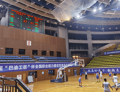 重庆大足区篮球场馆音频系统